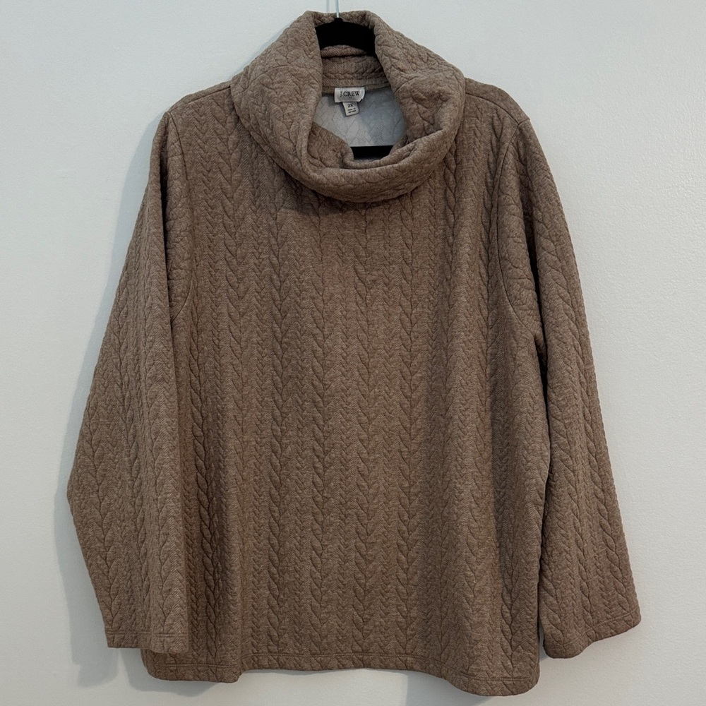 J. Crew Women’s Cowl Neck Sweater - 2X